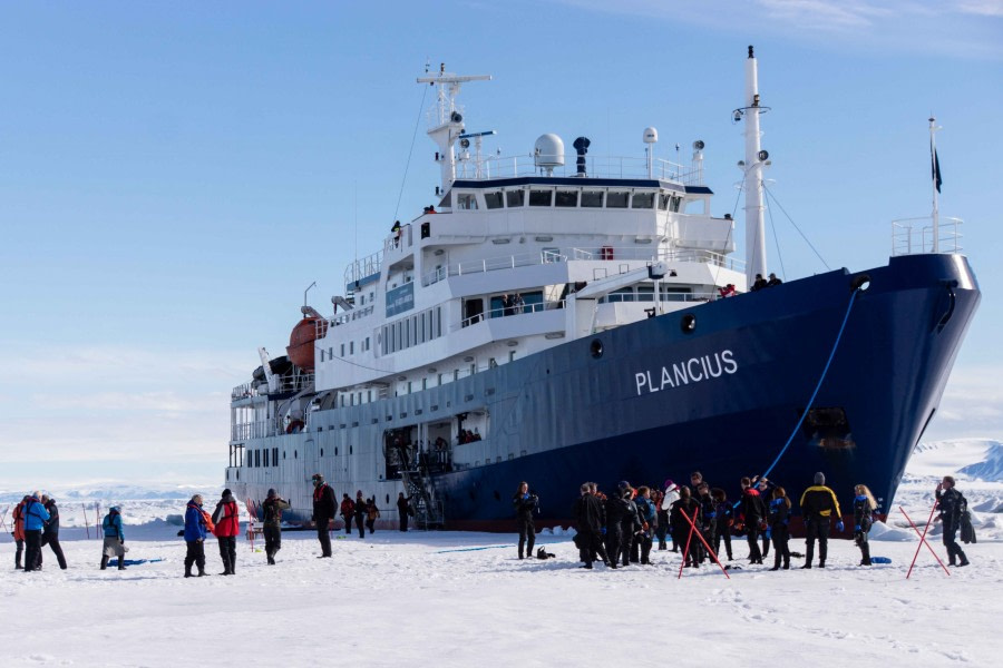 Oceanwide Expeditions MV Plancius in Antarctic waters